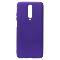 Силиконовый чехол SOFT Silicone Case для Xiaomi Redmi K30/Poco X2 HQ (с логотипом) фиолетовый