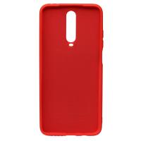 Силиконовый чехол SOFT Silicone Case для Xiaomi Redmi K30/Poco X2 HQ (с логотипом) красный