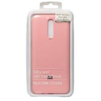 Силиконовый чехол SOFT Silicone Case для Xiaomi Redmi K30/Poco X2 HQ (с логотипом) розовый