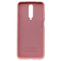 Силиконовый чехол SOFT Silicone Case для Xiaomi Redmi K30/Poco X2 HQ (с логотипом) розовый