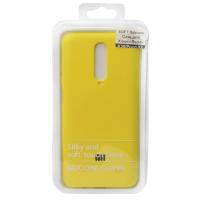 Силиконовый чехол SOFT Silicone Case для Xiaomi Redmi K30/Poco X2 HQ (с логотипом) желтый