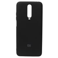 Силиконовый чехол SOFT Silicone Case для Xiaomi Redmi K30/Poco X2 HQ (с логотипом) черный