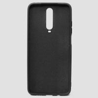 Силиконовый чехол SOFT Silicone Case для Xiaomi Redmi K30/Poco X2 HQ (с логотипом) черный