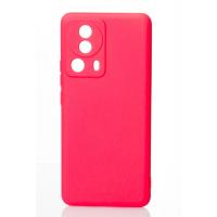 Силиконовый чехол SOFT Silicone Case для Xiaomi 13 Lite (без лого) малиновый