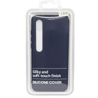 Силіконовий чохол SOFT Silicone Case для телефону Xiaomi Mi 10 HQ (з логотипом) темно-синій