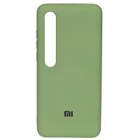 Силиконовый чехол SOFT Silicone Case для Xiaomi Mi 10 HQ (с логотипом) зеленый