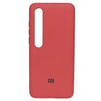 Силиконовый чехол SOFT Silicone Case для Xiaomi Mi 10 HQ (с логотипом) коралловый