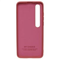 Силиконовый чехол SOFT Silicone Case для Xiaomi Mi 10 HQ (с логотипом) коралловый