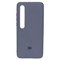 Силиконовый чехол SOFT Silicone Case для Xiaomi Mi 10 HQ (с логотипом) серый