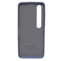 Силиконовый чехол SOFT Silicone Case для Xiaomi Mi 10 HQ (с логотипом) серый