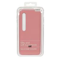 Силиконовый чехол SOFT Silicone Case для Xiaomi Mi 10 HQ (с логотипом) розовый