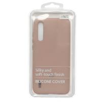 Силиконовый чехол SOFT Silicone Case для Xiaomi Mi CC9/Mi 9 Lite (с логотипом) персик