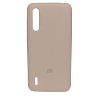 Силиконовый чехол SOFT Silicone Case для Xiaomi Mi CC9/Mi 9 Lite (с логотипом) персик
