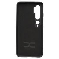 Силиконовый чехол SOFT Silicone Case для Xiaomi Mi Note 10 (без лого) черный