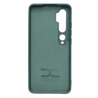 Силиконовый чехол SOFT Silicone Case для Xiaomi Mi Note 10 (без лого) темно-зеленый