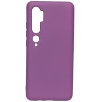 Силиконовый чехол SOFT Silicone Case для Xiaomi Mi Note 10 (без лого) сиреневый