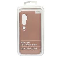 Силиконовый чехол SOFT Silicone Case для Xiaomi Mi Note 10 (без лого) персик
