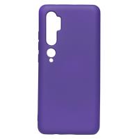 Силиконовый чехол SOFT Silicone Case для Xiaomi Mi Note 10 (без лого) фиолетовый