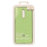 Силиконовый чехол SOFT Silicone Case для Xiaomi Redmi K30/Poco X2 HQ (с логотипом) зеленый