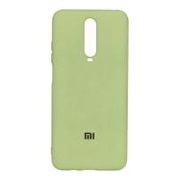 Силиконовый чехол SOFT Silicone Case для Xiaomi Redmi K30/Poco X2 HQ (с логотипом) зеленый