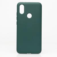 Силиконовый чехол SOFT Silicone Case для Xiaomi Mi 6X/A2 (без лого) темно-зеленый