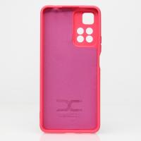 Силиконовый чехол SOFT Silicone Case для Xiaomi Redmi Note 11 Pro+/11i/11i Hypercharge (ТРИЗУБ) малиновый