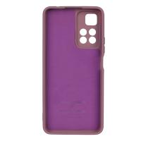 Силиконовый чехол SOFT Silicone Case для Xiaomi Redmi Note 11 Pro+/11i/11i Hypercharge (ТРИЗУБ) лаванда
