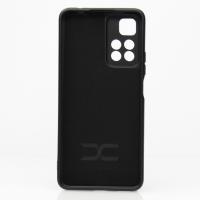 Силиконовый чехол SOFT Silicone Case для Xiaomi Redmi Note 11 Pro+/11i/11i Hypercharge (ТРИЗУБ) черный