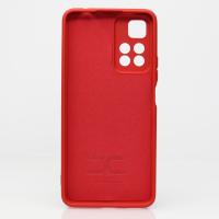 Силиконовый чехол SOFT Silicone Case для Xiaomi Redmi Note 11 Pro+/11i/11i Hypercharge (ТРИЗУБ) красный