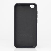 Силиконовый чехол SOFT Silicone Case для Xiaomi Redmi GO (с логотипом) черный