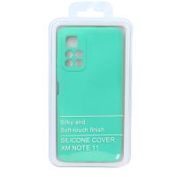 Силиконовый чехол SOFT Silicone Case для Xiaomi Redmi Note 11 5G/Note 11T 5G/Poco M4 Pro 5G (без лого) бирюза