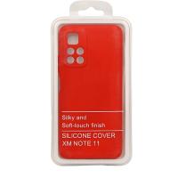 Силиконовый чехол SOFT Silicone Case для Xiaomi Redmi Note 11 5G/Note 11T 5G/Poco M4 Pro 5G (без лого) красный