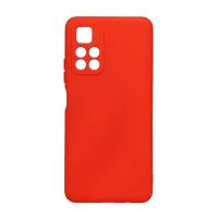 Силиконовый чехол SOFT Silicone Case для Xiaomi Redmi Note 11 5G/Note 11T 5G/Poco M4 Pro 5G (без лого) красный
