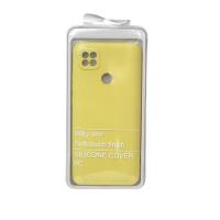 Силиконовый чехол SOFT Silicone Case для Xiaomi Redmi 9C/9A Activ/Poco C31 (без лого) лимонный