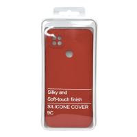 Силиконовый чехол SOFT Silicone Case для Xiaomi Redmi 9C/9A Activ/Poco C31 (без лого) красный