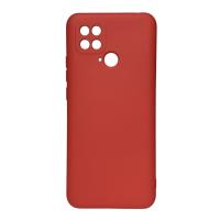 Силиконовый чехол SOFT Silicone Case для Xiaomi Poco C40 (без лого) красный