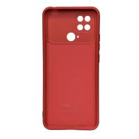 Силиконовый чехол SOFT Silicone Case для Xiaomi Poco C40 (без лого) красный