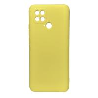 Силиконовый чехол SOFT Silicone Case для Xiaomi Poco C40 (без лого) лимонный