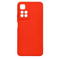 Силиконовый чехол SOFT Silicone Case для Xiaomi Redmi Note 11 Pro+/11i/11i Hypercharge (без лого) красный