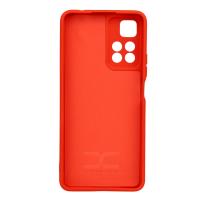 Силиконовый чехол SOFT Silicone Case для Xiaomi Redmi Note 11 Pro+/11i/11i Hypercharge (без лого) красный