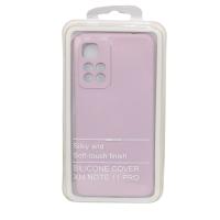 Силиконовый чехол SOFT Silicone Case для Xiaomi Redmi Note 11 Pro+/11i/11i Hypercharge (без лого) глициния
