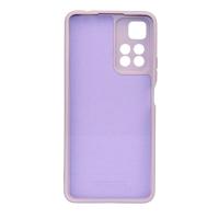 Силиконовый чехол SOFT Silicone Case для Xiaomi Redmi Note 11 Pro+/11i/11i Hypercharge (без лого) глициния