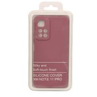 Силиконовый чехол SOFT Silicone Case для Xiaomi Redmi Note 11 Pro+/11i/11i Hypercharge (без лого) лаванда