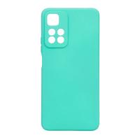 Силиконовый чехол SOFT Silicone Case для Xiaomi Redmi Note 11 Pro+/11i/11i Hypercharge (без лого) бирюза