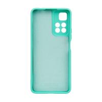 Силиконовый чехол SOFT Silicone Case для Xiaomi Redmi Note 11 Pro+/11i/11i Hypercharge (без лого) бирюза