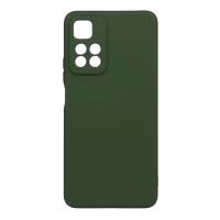 Силиконовый чехол SOFT Silicone Case для Xiaomi Redmi Note 11 Pro+/11i/11i Hypercharge (без лого) темно-зеленый