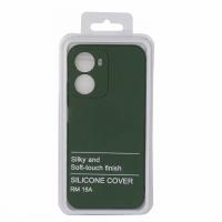 Силиконовый чехол SOFT Silicone Case для Xiaomi Redmi 15A темно-зеленый