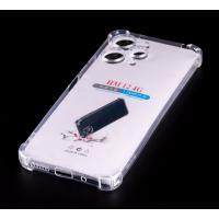 Силиконовый чехол WS SHOCKPROOF для Xiaomi Redmi 12 прозрачный