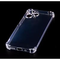 Силиконовый чехол WS SHOCKPROOF для Xiaomi Redmi 12 прозрачный