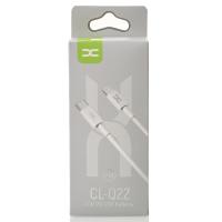 USB cable DC Type-C to Lightning (CL-Q22) PD/ 20W/ 2m белый